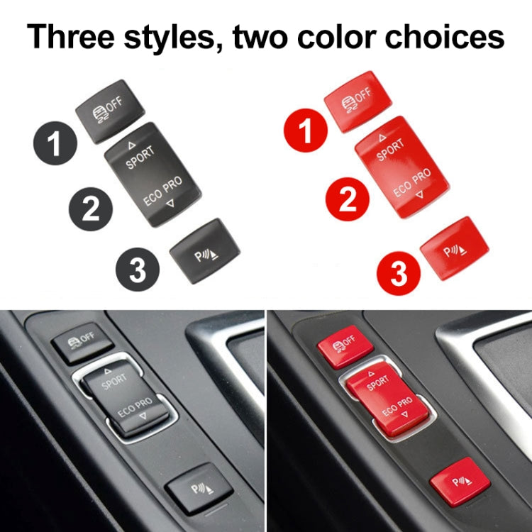 For BMW 3 Series Left Driving Car Central Control Multi-function Sport Button 6131 9252 912(Black) - Car Switches by PMC TechLife | Online Shopping South Africa | PMC TechLife | Buy Now Pay Later Mobicred