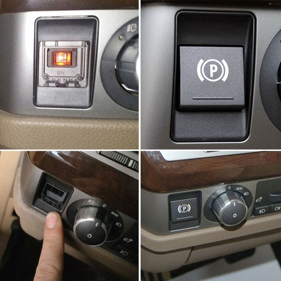 For BMW 7 Series Auto Parking Switch Cover Handbrake P Key Button 6131 6949 933-1