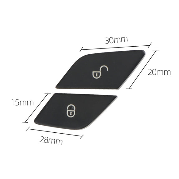 For Mercedes-Benz E-Class 2016-2021 Left Driving Car Left Side Door Lock Switch Buttons 2059055251 (Black)