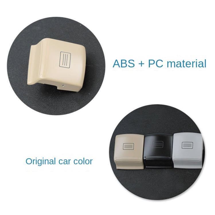 For Mercedes-Benz W221 2006-2013 Left Driving Car Sunroof Switch Button Dome Light Button(Beige) - Car Switches by PMC TechLife | Online Shopping South Africa | PMC TechLife | Buy Now Pay Later Mobicred