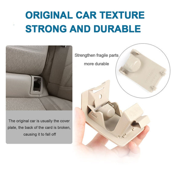 For Toyota Camry 2017- Car Rear Child ISOFIX Switch Seat Safety Cover 2059200513(Black)