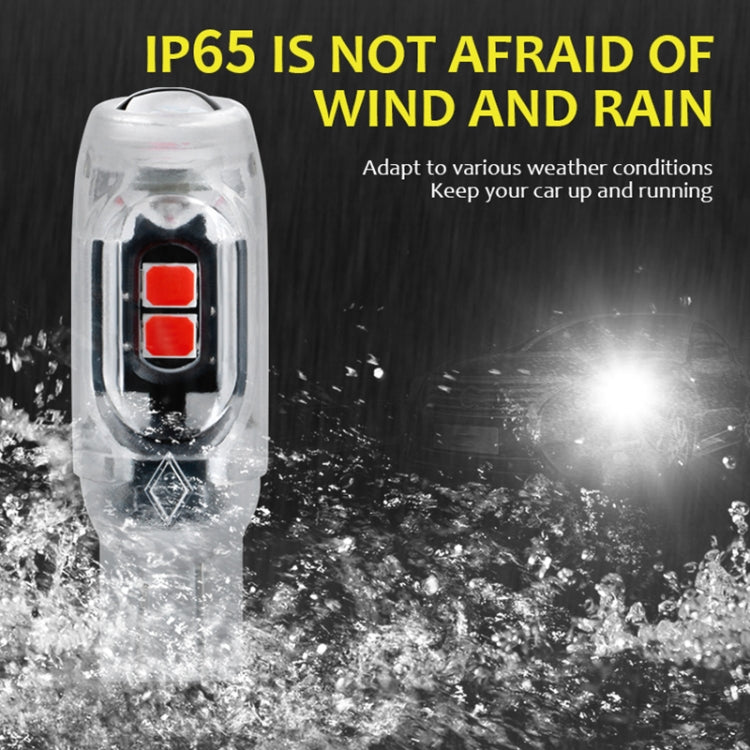 4pcs T10 DC12V /  0.84W / 0.07A / 150LM Car Clearance Light 5LEDs SMD-3030 Lamp Beads with lens (White Light) - Clearance Lights by PMC TechLife | Online Shopping South Africa | PMC TechLife | Buy Now Pay Later Mobicred