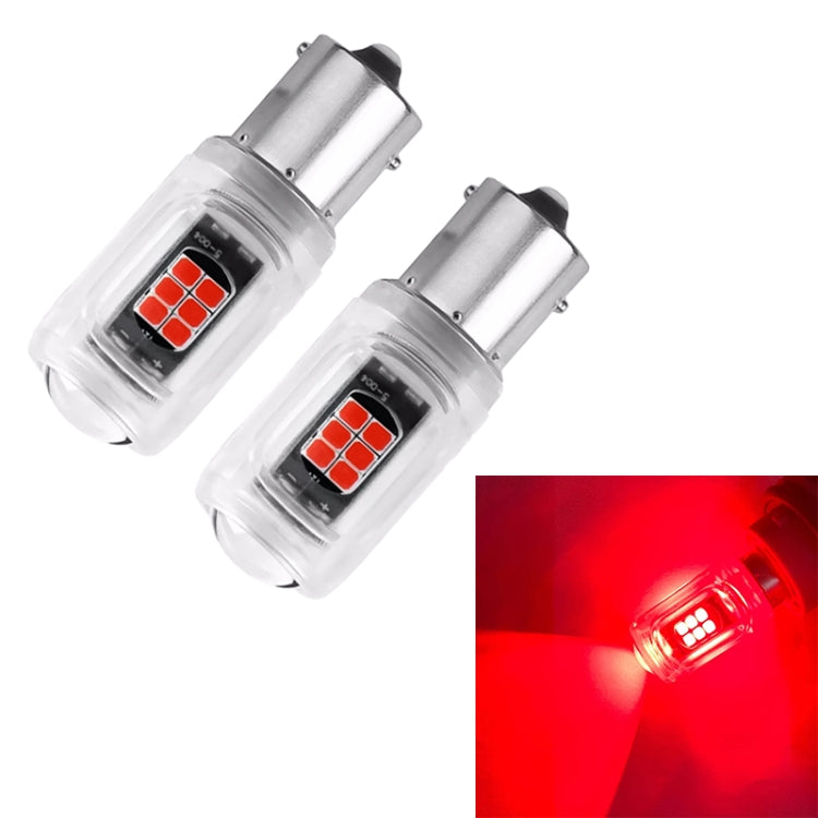 2pcs 1156 DC12V / 2.16W / 0.18A / 480LM Car LED Turn Signal Light(Red Light) - free shipping - PMC TechLife - Order now!