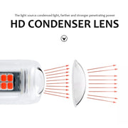 2pcs 1156 DC12V / 2.16W / 0.18A / 480LM Car LED Turn Signal Light(Yellow Light)