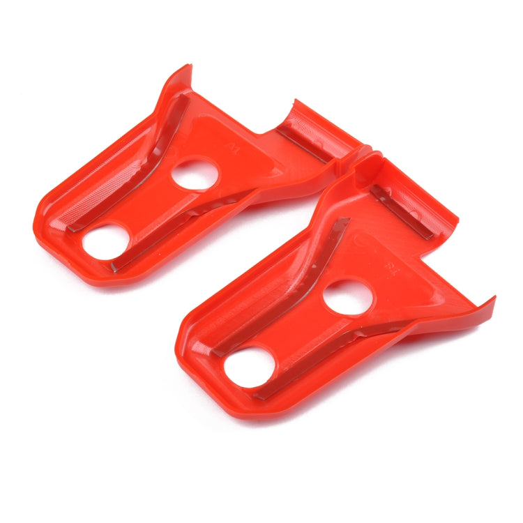 8 PCS Automotive ABS Side Door Hinge Protector Cover Trim for Jeep Wrangler JL 4 Door 2018-2019(Red) - Tank Covers by PMC TechLife | Online Shopping South Africa | PMC TechLife | Buy Now Pay Later Mobicred
