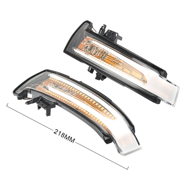 1 Pair For Mercedes-Benz A Class W176 2013-2017 Car Dynamic LED Turn Signal Light Rearview Mirror Flasher Water Blinker (Transparent) - Arrow Turn Lights by PMC TechLife | Online Shopping South Africa | PMC TechLife | Buy Now Pay Later Mobicred