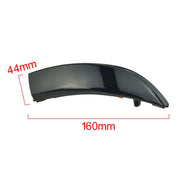 1 Pair For Ford Fiesta 2008-2017 Car Dynamic LED Turn Signal Light Rearview Mirror Flasher Water Blinker (Transparent Black)