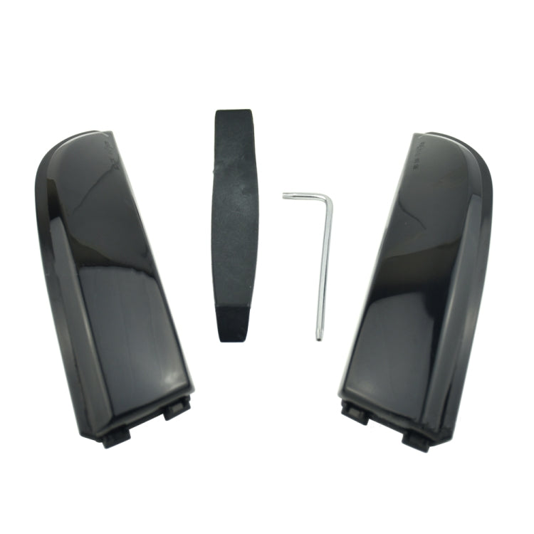 1 Pair For Ford Fiesta 2008-2017 Car Dynamic LED Turn Signal Light Rearview Mirror Flasher Water Blinker (Transparent Black) - Arrow Turn Lights by PMC TechLife | Online Shopping South Africa | PMC TechLife | Buy Now Pay Later Mobicred