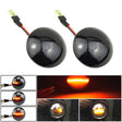 2pcs For Land Rover Range Rover L322 2002-2012 Car Dynamic LED Fender Side Light (Transparent Black) - Arrow Turn Lights by PMC TechLife | Online Shopping South Africa | PMC TechLife | Buy Now Pay Later Mobicred