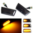 2pcs For Chevrolet Cruze 2009-2014 Car Dynamic LED Fender Side Light 1713423(Transparent Black) - Arrow Turn Lights by PMC TechLife | Online Shopping South Africa | PMC TechLife | Buy Now Pay Later Mobicred