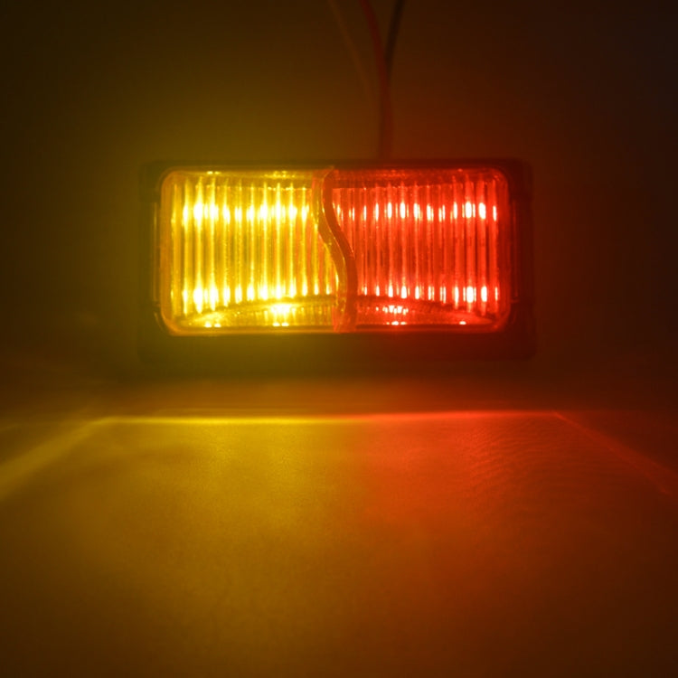 4pcs MK-049 Truck 8LEDs Double Color Side Marker Light - Running Lights by PMC TechLife | Online Shopping South Africa | PMC TechLife | Buy Now Pay Later Mobicred
