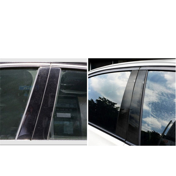 Carbon Fiber Car B Column Decorative Sticker for BMW F30 2013-2017