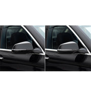 Carbon Fiber Car Rearview Mirror Bumper Strip Decorative Sticker for BMW 5 Series E60 2008-2010 / F10 2011-2017 /  F07 2010-2015 /  F01 2010-2015