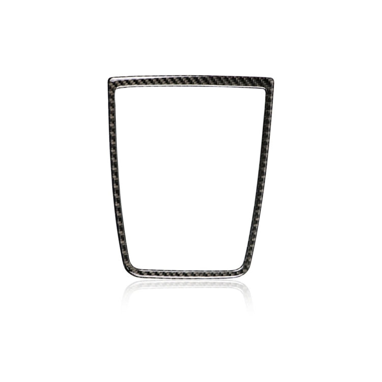 Carbon Fiber Car Instrument Big Horn Frame Decorative Sticker for BMW 5 Series GT F07 2010-2016