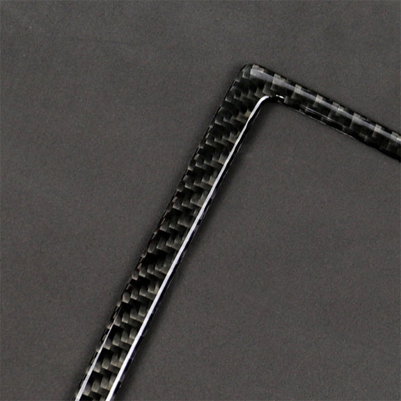 Carbon Fiber Car Instrument Big Horn Frame Decorative Sticker for BMW 5 Series GT F07 2010-2016