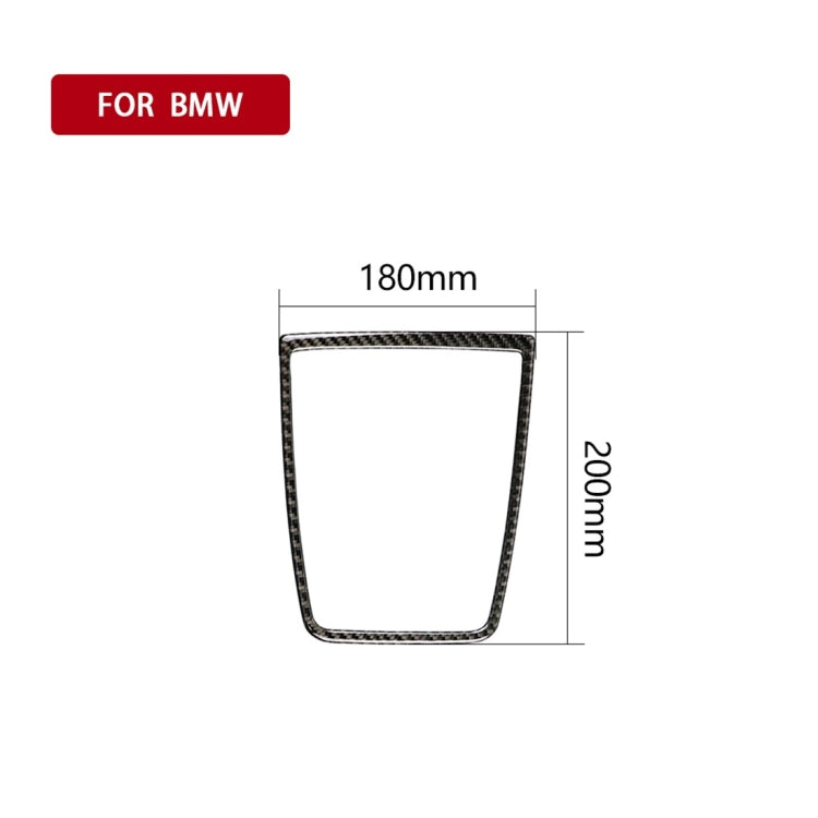 Carbon Fiber Car Instrument Big Horn Frame Decorative Sticker for BMW 5 Series GT F07 2010-2016 - Car Interior Mouldings by PMC TechLife | Online Shopping South Africa | PMC TechLife | Buy Now Pay Later Mobicred