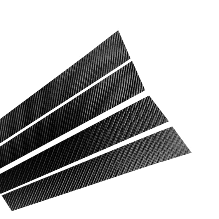 Car Carbon Fiber B Pillar Decorative Sticker for Audi A3 2014-2018, Left and Right Drive Universal - Car Interior Mouldings by PMC TechLife | Online Shopping South Africa | PMC TechLife | Buy Now Pay Later Mobicred