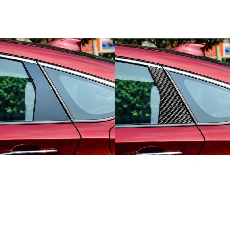 6 in 1 Car Carbon Fiber B-pillar Decorative Sticker for Honda 10th Generation Accord 2018-2021, Left and Right Drive Universal - Decorative Sticker by PMC TechLife | Online Shopping South Africa | PMC TechLife | Buy Now Pay Later Mobicred
