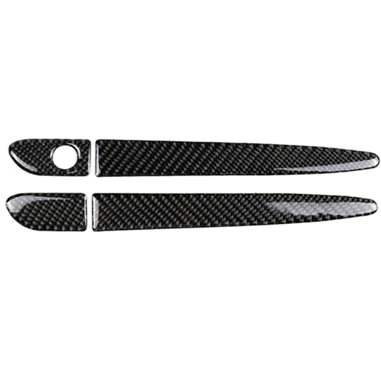 One Set Car Carbon Fiber Outside Door Handle without Smart Hole Decorative Sticker for Mazda CX-5 2017-2018, Right Drive - Decorative Sticker by PMC TechLife | Online Shopping South Africa | PMC TechLife | Buy Now Pay Later Mobicred