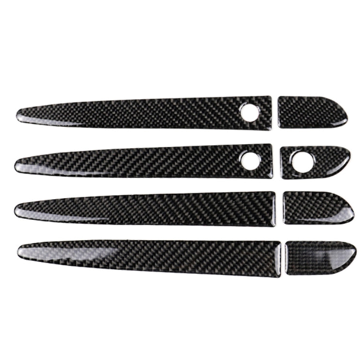 Car Carbon Fiber Outside Door Handle with Smart Hole Decorative Sticker for Mazda CX-5 2017-2018, Left Drive - Decorative Sticker by PMC TechLife | Online Shopping South Africa | PMC TechLife | Buy Now Pay Later Mobicred