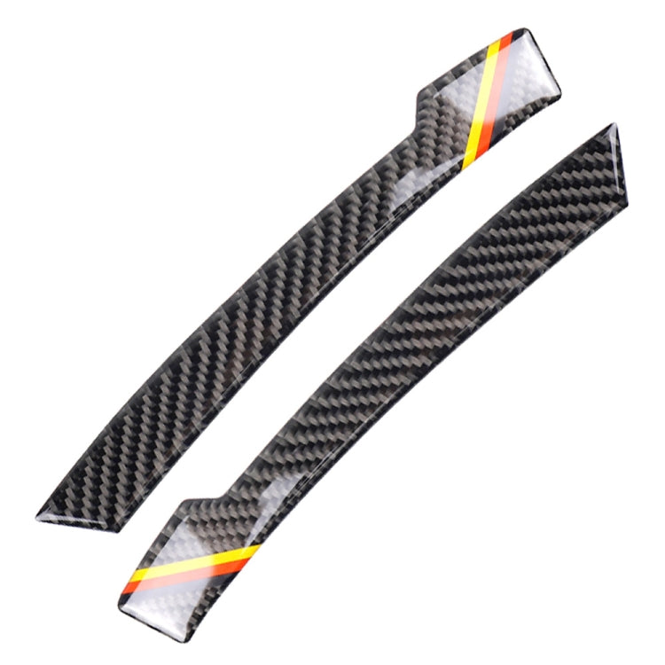 Car Carbon Fiber Rearview Mirror Anti-collision Strip D for Mercedes-Benz A/B/C/E Class/GLK/GLE/GLS/GLA/CLA, Left and Right Drive Universal