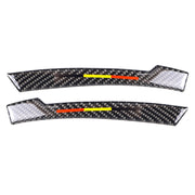 Car Carbon Fiber Rearview Mirror Anti-collision Strip C for Mercedes-Benz A/B/C/E Class/GLK/GLE/GLS/GLA/CLA, Left and Right Drive Universal