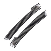 Car Carbon Fiber Rearview Mirror Anti-collision Strip A for Mercedes-Benz A/B/C/E Class/GLK/GLE/GLS/GLA/CLA, Left and Right Drive Universal