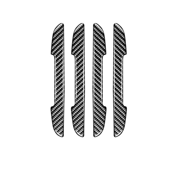 4 PCS Car Carbon Fiber Side Anti-collision Bumper Strip for Chevrolet Cruze 2009-2015, Left and Right Drive Universal