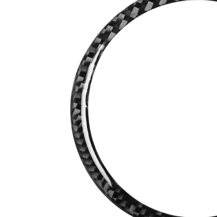 Car Carbon Fiber Steering Wheel Logo Decorative Stickers for Jaguar F-PACE X761 XE X760 XF X260 XJ 2016-2020, Left and Right Drive Universal - Steering Wheel Accessories by PMC Jewellery | Online Shopping South Africa | PMC Jewellery | Buy Now Pay Later Mobicred