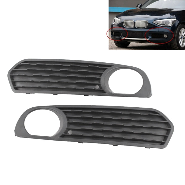 Pair Car Front Bumper Fog Light Grille Fog Lamp Frame for BMW F20 F21 2012-2014 51117272558 / 51117272557 - free shipping - PMC TechLife - Order now!