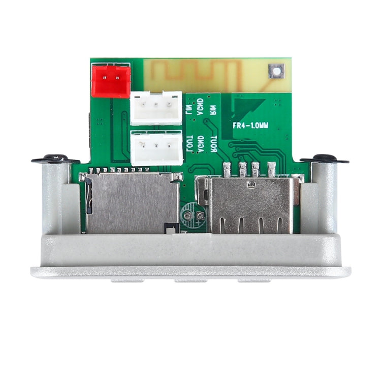 Car 12V Audio MP3 Player Decoder Board FM Radio TF Card USB AUX, with Bluetooth(White) - Car MP3 & MP4 & MP5 by PMC TechLife | Online Shopping South Africa | PMC TechLife | Buy Now Pay Later Mobicred