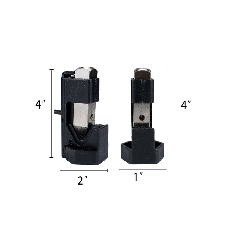 Car Battery Cable Hammer Crimper Hammer Lug Crimper Tool Pliers with T2 Copper 8 x 5/16 Heavy-duty Cold-pressed Wire Terminals - Booster Cable & Clip by PMC TechLife | Online Shopping South Africa | PMC TechLife | Buy Now Pay Later Mobicred