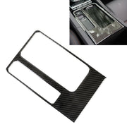 B Style Carbon Fiber Car Water Cup Decorative Sticker for Jaguar F-PACE 2016-2020