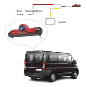 PZ460 Car Water-resistant HD High Position Brake Light View Camera for Fiat / Citroen / Peugeot