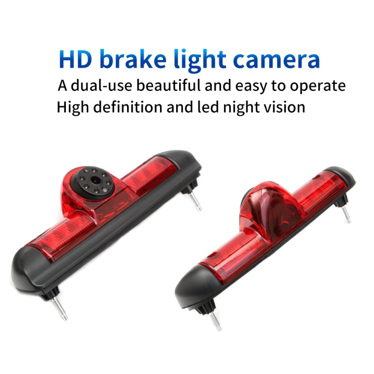 PZ460 Car Water-resistant HD High Position Brake Light View Camera for Fiat / Citroen / Peugeot