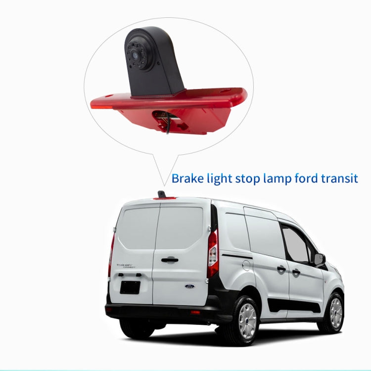 PZ465 Car Water-resistant Brake Light View Camera + 7 inch Rearview Monitor for Citroen / Peugeot / Toyota