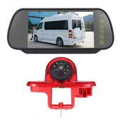 PZ464 Car Water-resistant Brake Light View Camera + 7 inch Rearview Monitor for Renault / Vauxhall