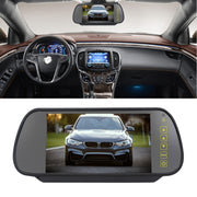 PZ464 Car Water-resistant Brake Light View Camera + 7 inch Rearview Monitor for Renault / Vauxhall
