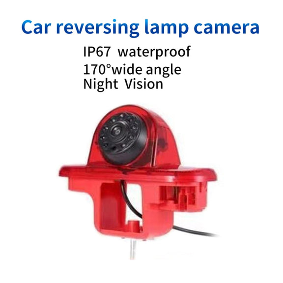 PZ464 Car Water-resistant Brake Light View Camera + 7 inch Rearview Monitor for Renault / Vauxhall