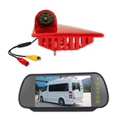 PZ462 Car Water-resistant Brake Light View Camera + 7 inch Rearview Monitor for Renault / Nissan / Opel