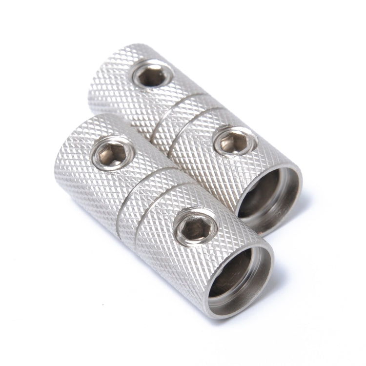 2 PCS Wire Coupler Terminal Butt Connector 4GA AWG Gauge Joiner Barrel Set Screw - Booster Cable & Clip by PMC TechLife | Online Shopping South Africa | PMC TechLife | Buy Now Pay Later Mobicred