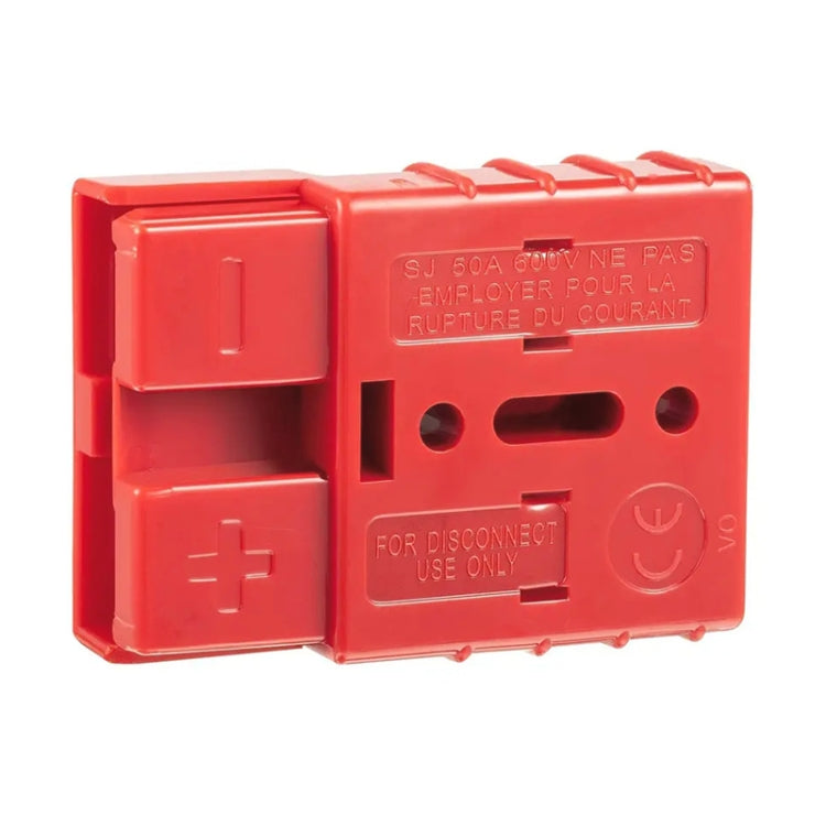 50Amp Battery Quick Connerctor Plug + Dust Cover for Car Caravan - Booster Cable & Clip by PMC TechLife | Online Shopping South Africa | PMC TechLife | Buy Now Pay Later Mobicred