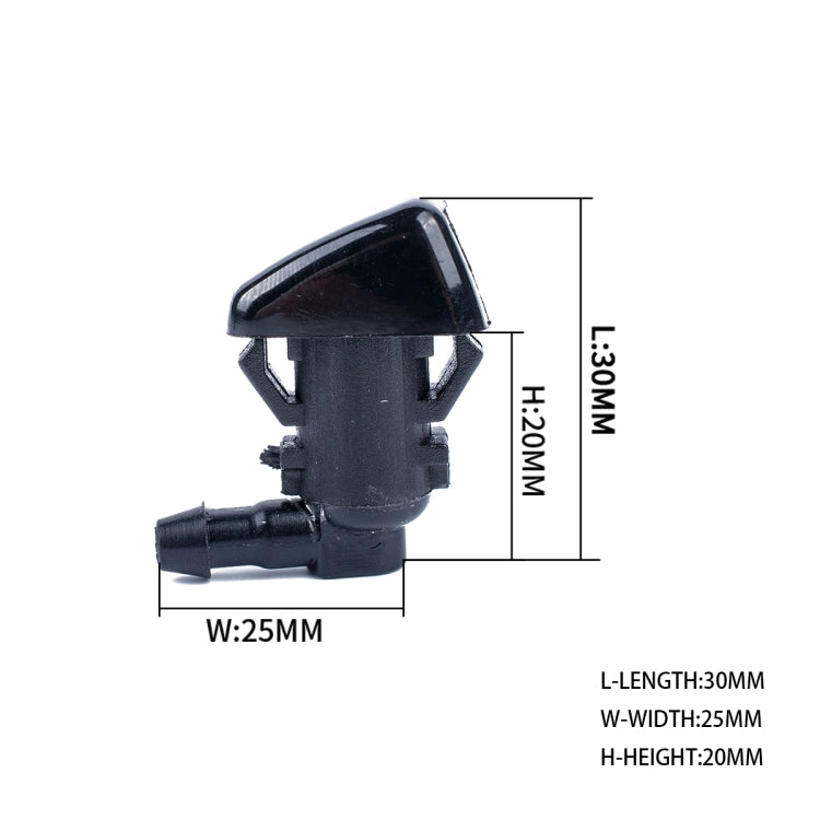 2 PCS Windshield Washer Wiper Jet Water Spray Nozzle 68260443AA for Jeep Grand Cherokee 2005-2013 - Windscreen Wipers by PMC TechLife | Online Shopping South Africa | PMC TechLife | Buy Now Pay Later Mobicred