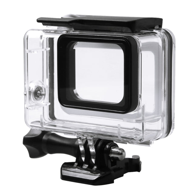 45m Water-resistant Housing Protective Case with Buckle Basic Mount & Screw for GoPro HERO6 Black / HERO5 Black / HERO7 Black