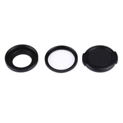 JUNESTAR for Xiaomi Xiaoyi Yi II 4K Sport Action Camera Proffesional 37mm UV Filter + Lens Protective Cap