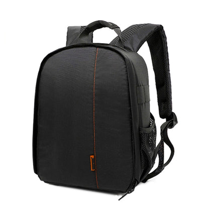 INDEPMAN DL-B012 Portable Outdoor Sports Backpack Camera Bag for GoPro, SJCAM, Nikon, Canon, Xiaomi Xiaoyi YI, Size: 27.5 * 12.5 * 34 cm(Orange) - free shipping - PMC Jewellery - Order now!