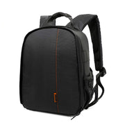 INDEPMAN DL-B012 Portable Outdoor Sports Backpack Camera Bag for GoPro, SJCAM, Nikon, Canon, Xiaomi Xiaoyi YI, Size: 27.5 * 12.5 * 34 cm(Orange)