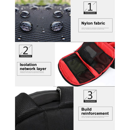 INDEPMAN DL-B012 Portable Outdoor Sports Backpack Camera Bag for GoPro, SJCAM, Nikon, Canon, Xiaomi Xiaoyi YI, Size: 27.5 * 12.5 * 34 cm(Grey) - free shipping - PMC Jewellery - Order now!