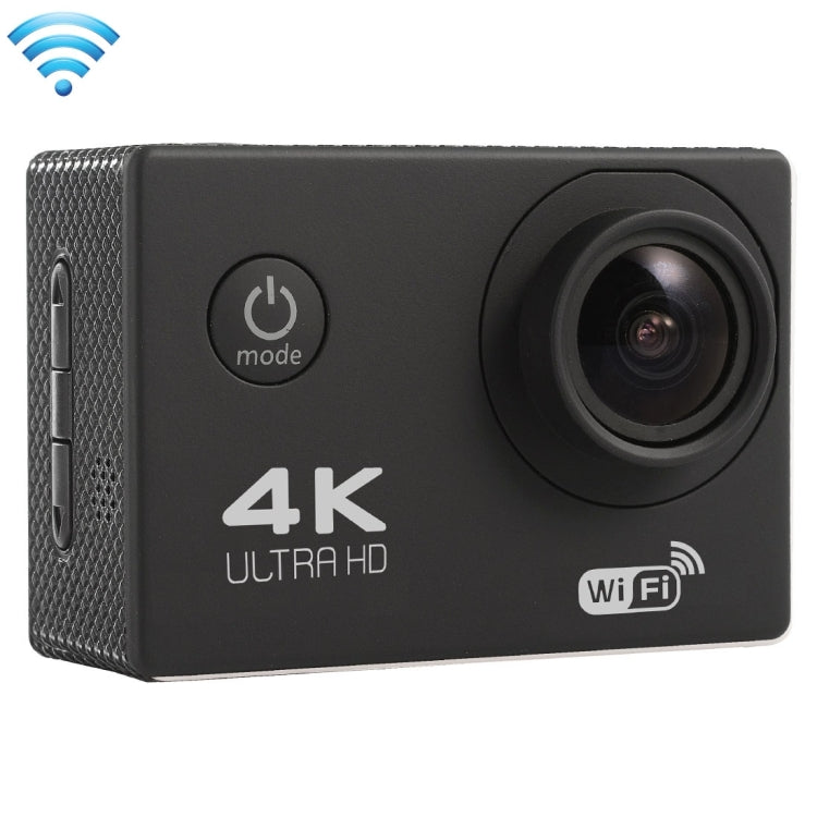 F60 2.0 inch Screen 170 Degrees Wide Angle WiFi Sport Action Camera Camcorder with Waterproof Housing Case, Support 64GB Micro SD Card(Black) - Sports Camera by PMC TechLife | Online Shopping South Africa | PMC TechLife | Buy Now Pay Later Mobicred