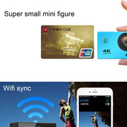 F60 2.0 inch Screen 170 Degrees Wide Angle WiFi Sport Action Camera Camcorder with Water-resistant Housing Case, Support 64GB Micro SD Card(Silver)